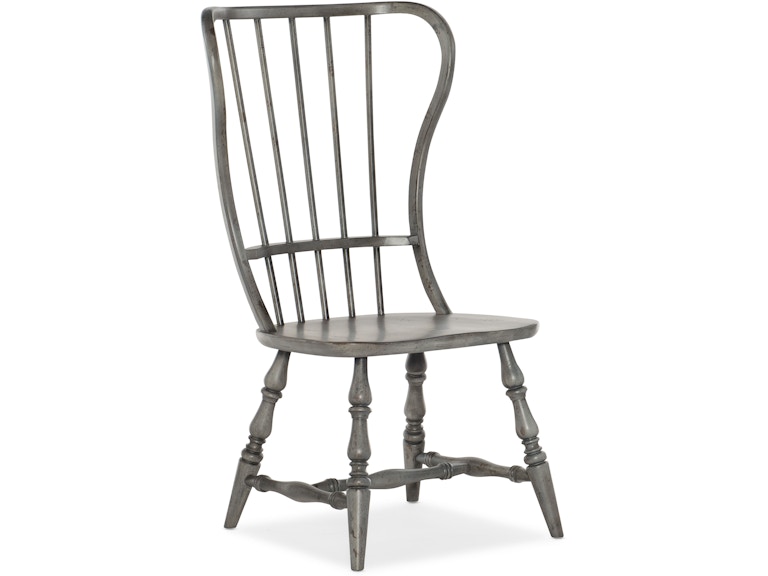 Hooker Furniture Casual Dining Ciao Bella Spindle Back Side Chair - 2 per carton/price ea 5805-75311-96 at Norwood Furniture