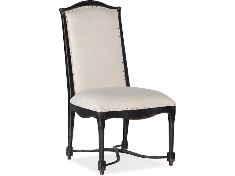 Hooker Furniture Casual Dining Ciao Bella Upholstered Back Side Chair - 2 per carton/price ea 5805-75310-99 at Norwood Furniture
