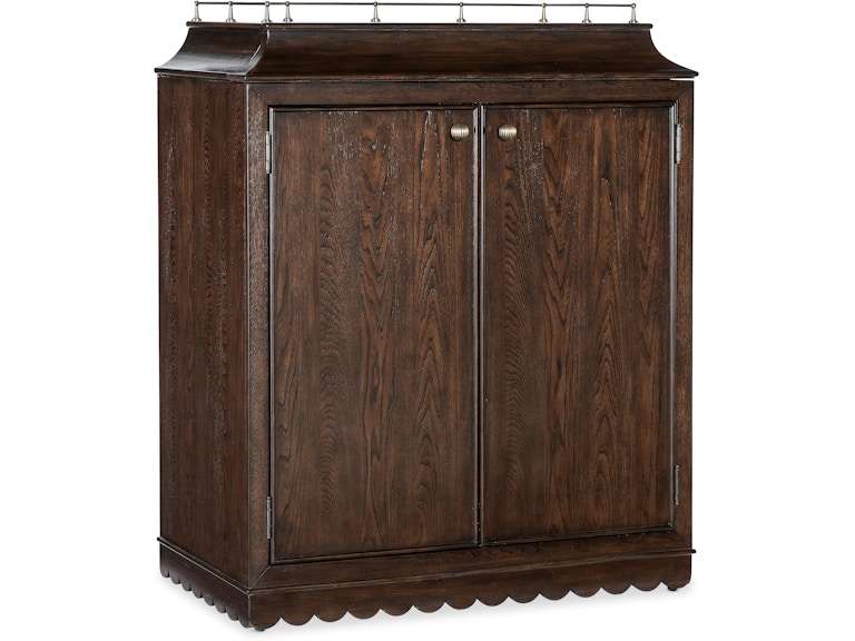 Hooker Furniture Casual Dining Commerce And Market Dukes Bar Cabinet 7228-50725-85 At Norwood Furniture