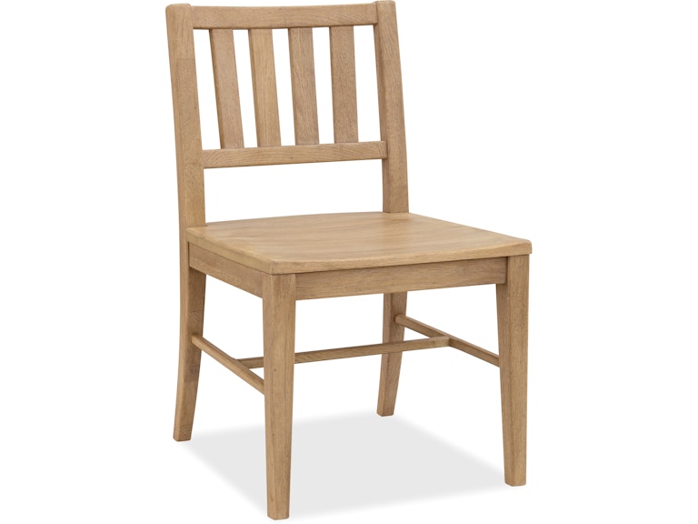 Hooker Furniture Casual Dining Driftwood Splatback Side Chair 6820-75311-80 at Norwood Furniture