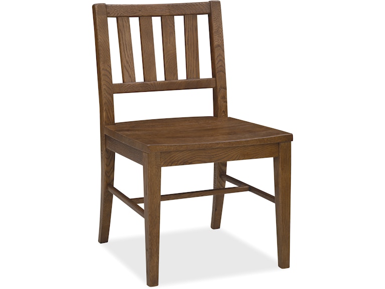 Hooker Furniture Casual Dining Driftwood Splatback Side Chair 6820-75311-85 at Norwood Furniture