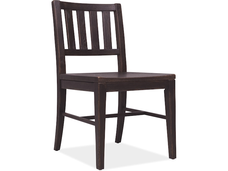 Hooker Furniture Casual Dining Driftwood Splatback Side Chair 6820-75311-99 at Norwood Furniture