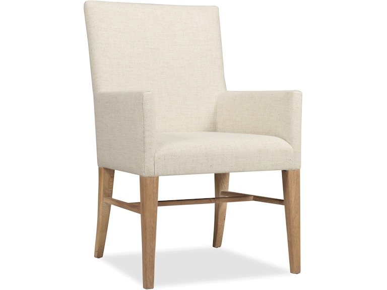 Hooker Furniture Casual Dining Driftwood Upholstered Arm Chair 6820-75511-80 at Norwood Furniture