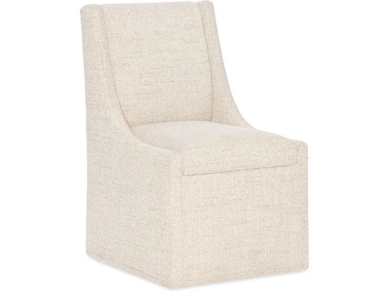 Hooker Furniture Casual Dining Eleana Castered Side Chair 7252-75810-405 at Norwood Furniture