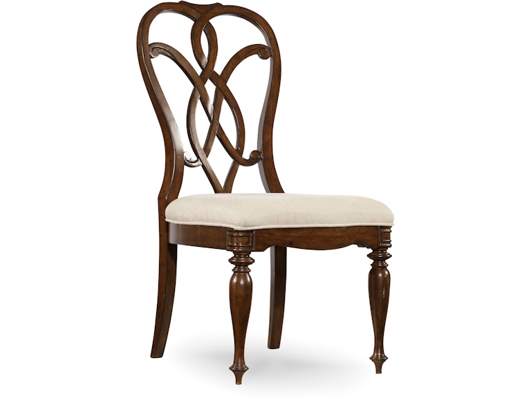 Hooker Furniture Casual Dining Leesburg Splatback Side Chair - 2 per carton/price ea 5381-75310 at Norwood Furniture