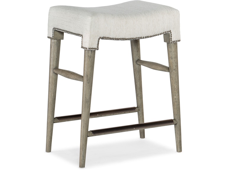 Hooker Furniture Casual Dining Linville Falls Green Valley Counter Stool 6150-75451-85 at Norwood Furniture