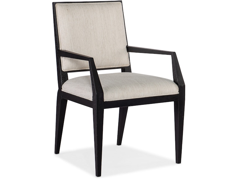 Hooker Furniture Casual Dining Linville Falls Linn Cove Upholstered Arm Chair-2 per carton/price ea 6150-75500-99 at Norwood Furniture