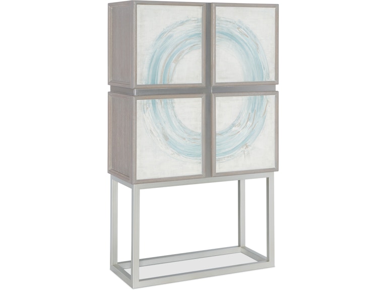 Hooker Furniture Casual Dining Melange Kandin Bar Cabinet 628-50607-90 At Norwood Furniture