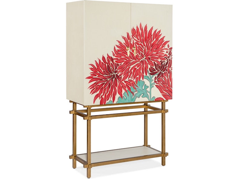 Hooker Furniture Casual Dining Melange Patrisha Bar Cabinet 628-50027-65 At Norwood Furniture
