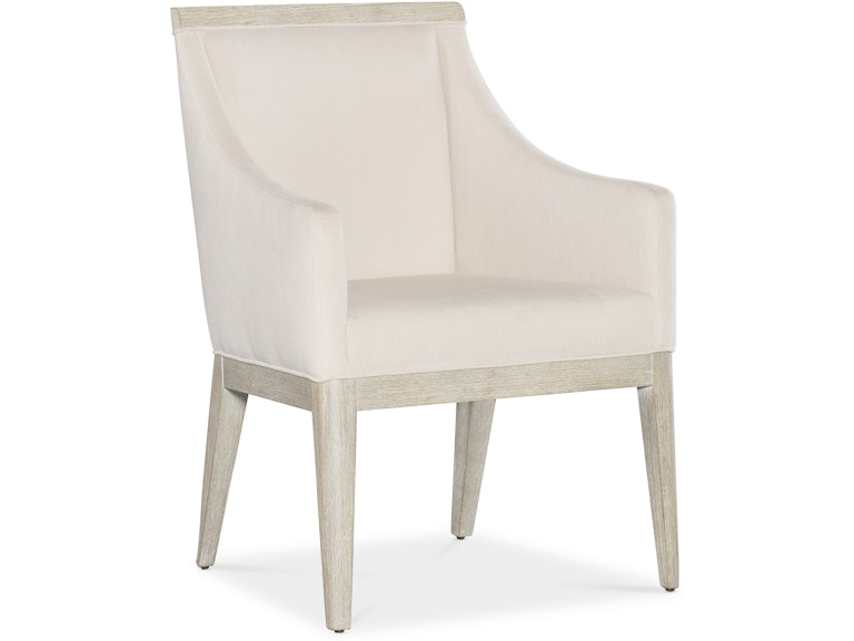 Hooker Furniture Casual Dining Modern Mood Upholstered Arm Chair -2 per carton/price each 6850-75401-80 at Norwood Furniture