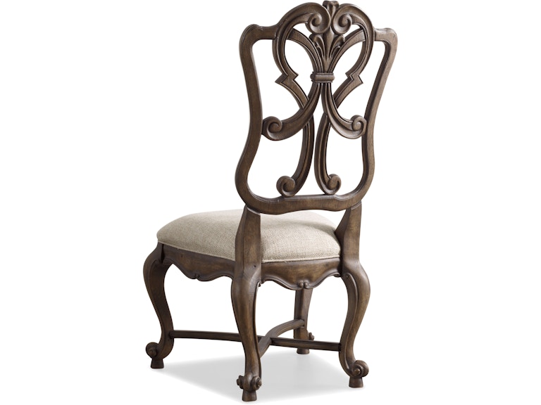 Hooker Furniture Casual Dining Rhapsody Wood Back Side Chair - 2 per carton/price ea 5070-75411 at Norwood Furniture
