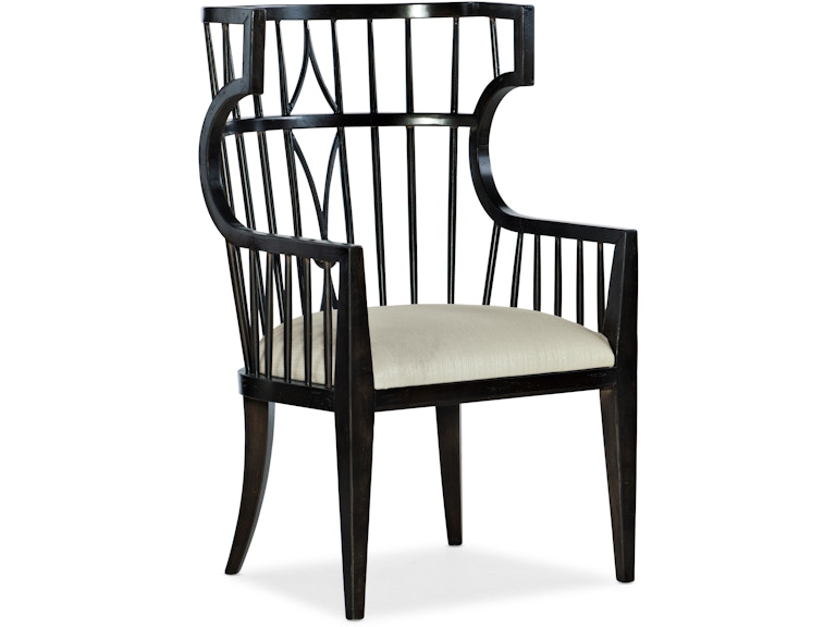 Hooker Furniture Casual Dining Sanctuary Couture Host Chair 5845-75700-99 at Norwood Furniture