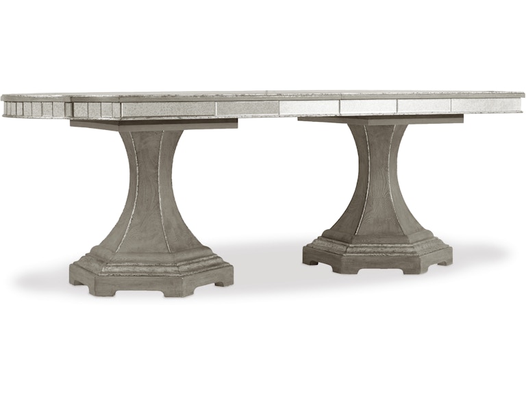 Hooker Furniture Casual Dining Sanctuary Rectangle Dining Table w/2-20in leaves 5603-75200-LTBR at Norwood Furniture