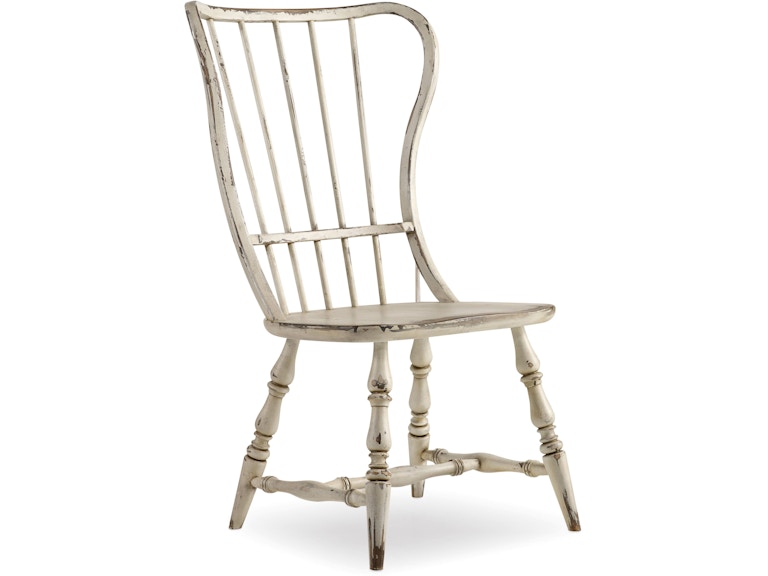 Hooker Furniture Casual Dining Sanctuary Spindle Back Side Chair - 2 per carton/price ea 5403-75310 at Norwood Furniture