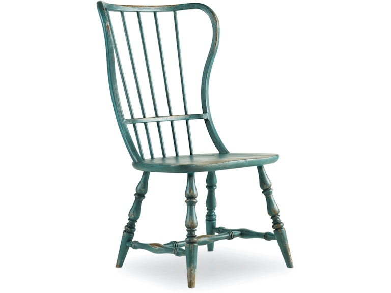 Hooker Furniture Casual Dining Sanctuary Spindle Side Chair - 2 per carton/price ea 5405-75310 at Norwood Furniture
