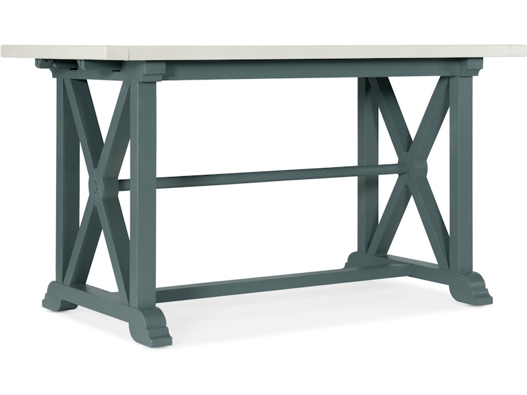 Hooker Furniture Casual Dining Serenity Piers Friendship Table w/2-12in Leaves 6350-75206-46 at Norwood Furniture