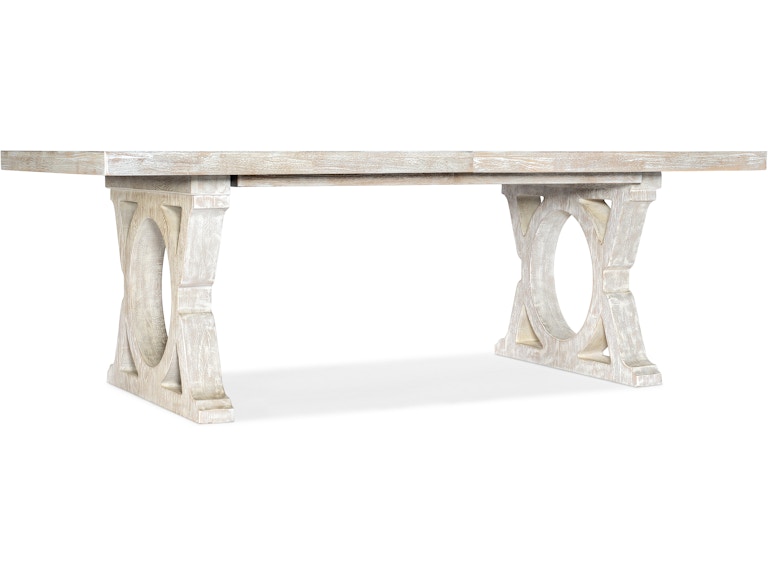 Hooker Furniture Casual Dining Serenity Topsail Rectangle Dining Table w/2-18in Leaves 6350-75207-80 at Norwood Furniture