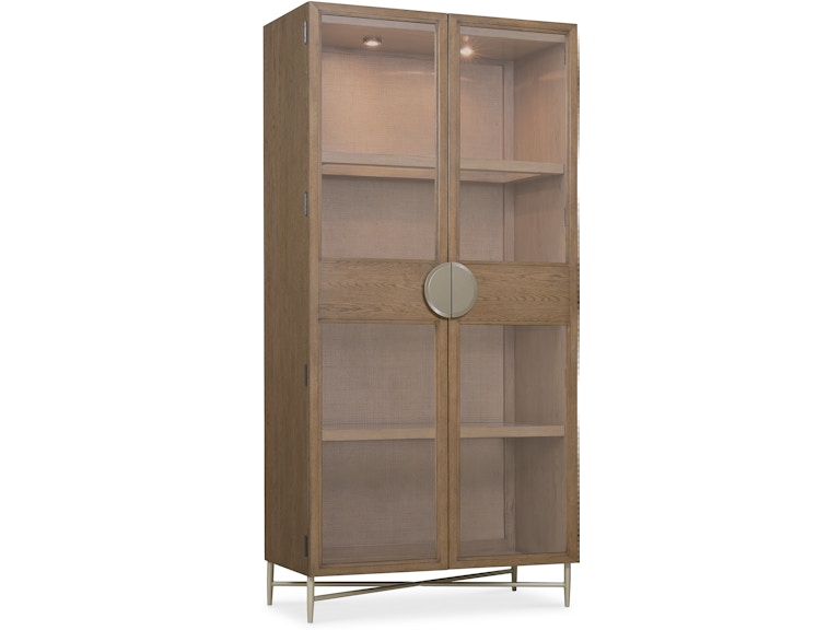 Hooker Furniture Casual Dining Sonnet Display Cabinet 6072-75906-85 at Norwood Furniture