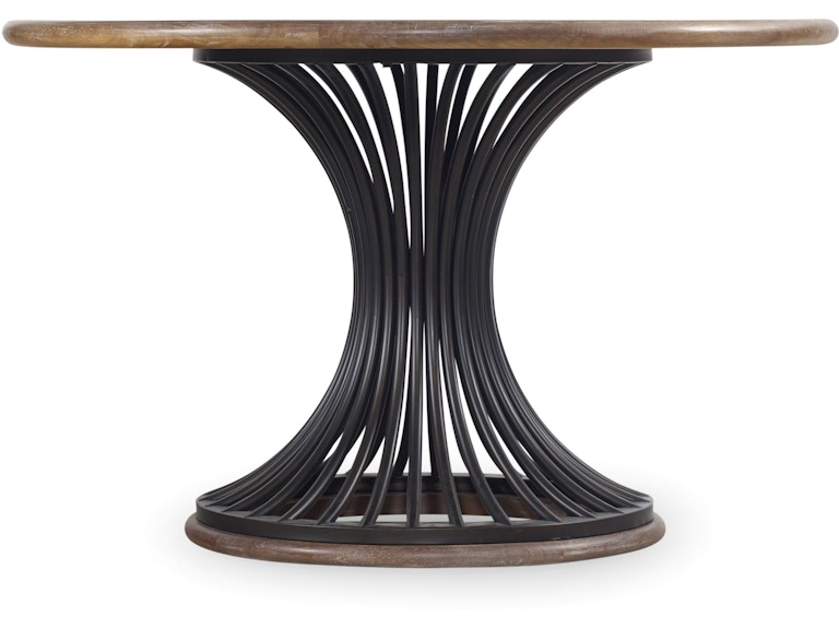 Hooker Furniture Casual Dining Studio 7H Cinch Round Dining Table 5382-75203 at Norwood Furniture