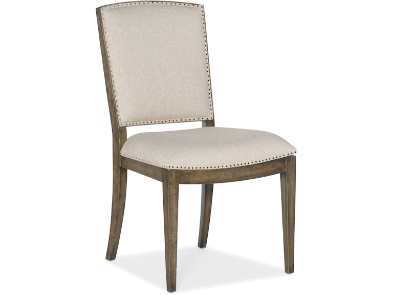 Hooker Furniture Casual Dining Sundance Carved Back Side Chair-2 per ctn/price ea 6015-75411-89 at Norwood Furniture