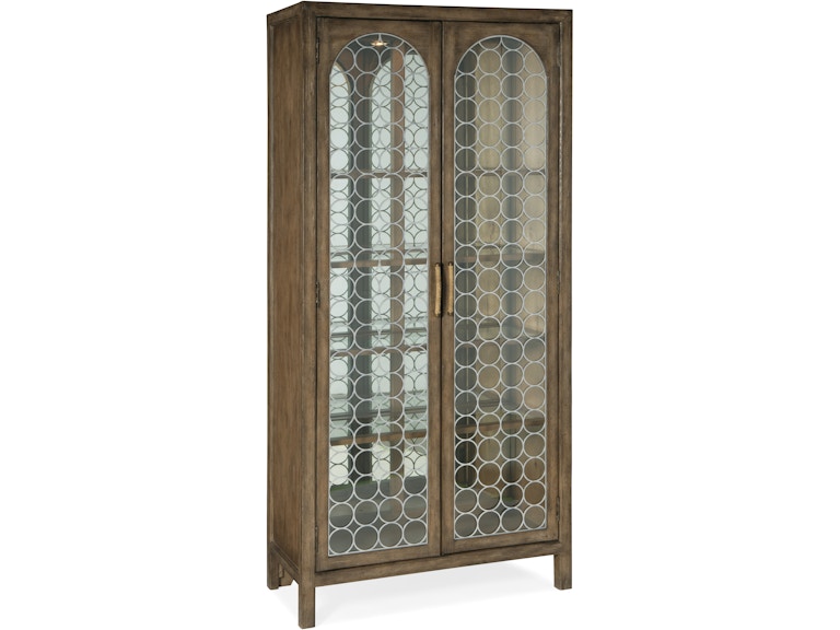 Hooker Furniture Casual Dining Sundance Display Cabinet 6015-75906-89 at Norwood Furniture