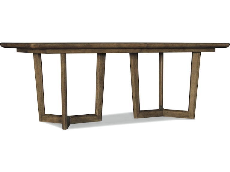 Hooker Furniture Casual Dining Sundance Rectangle Dining Table w/2-18in leaves 6015-75217-89 at Norwood Furniture