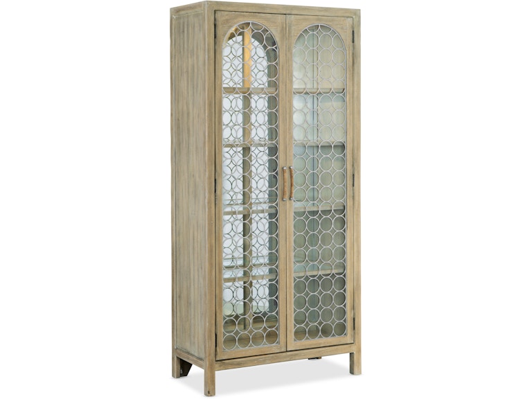 Hooker Furniture Casual Dining Surfrider Display Cabinet 6015-75906-80 at Norwood Furniture