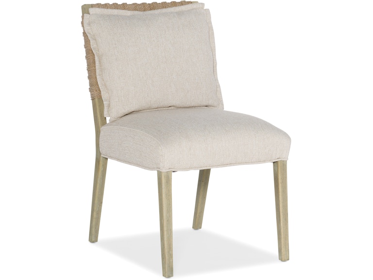Hooker Furniture Casual Dining Surfrider Woven Back Side Chair-2 per ctn/price ea 6015-75311-80 at Norwood Furniture