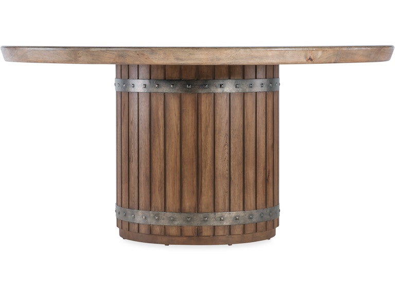 Hooker Furniture Casual Dining Vineyard Row Round Dining Table 6952-75203-80 at Norwood Furniture