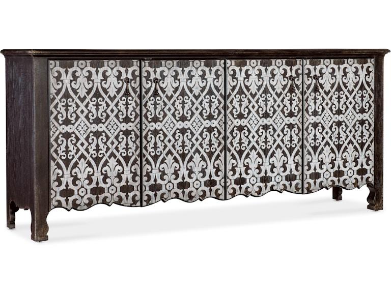 Hooker Furniture Home Entertainment Americana Entertainment Credenza 7050-55478-893 at Norwood Furniture