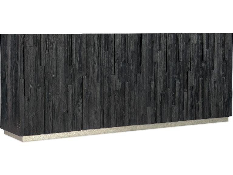 Hooker Furniture Home Entertainment Chapman Shou Sugi Ban Entertainment Console 6033-55480-99 at Norwood Furniture