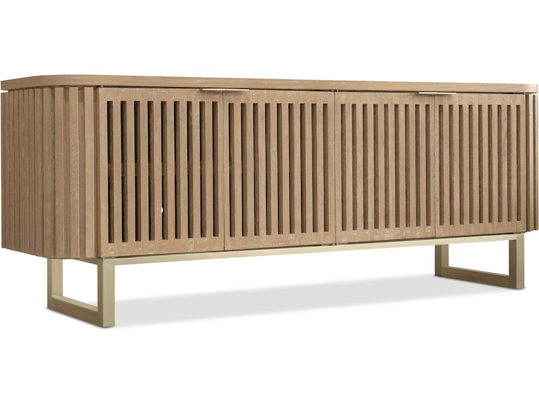 Hooker Furniture Home Entertainment Commerce and Market Easton Entertainment Console 7228-55050-82 at Norwood Furniture