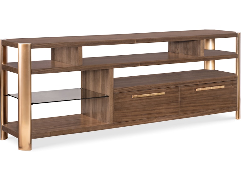 Hooker Furniture Home Entertainment Eleana Entertainment Console 7252-55484-85 at Norwood Furniture