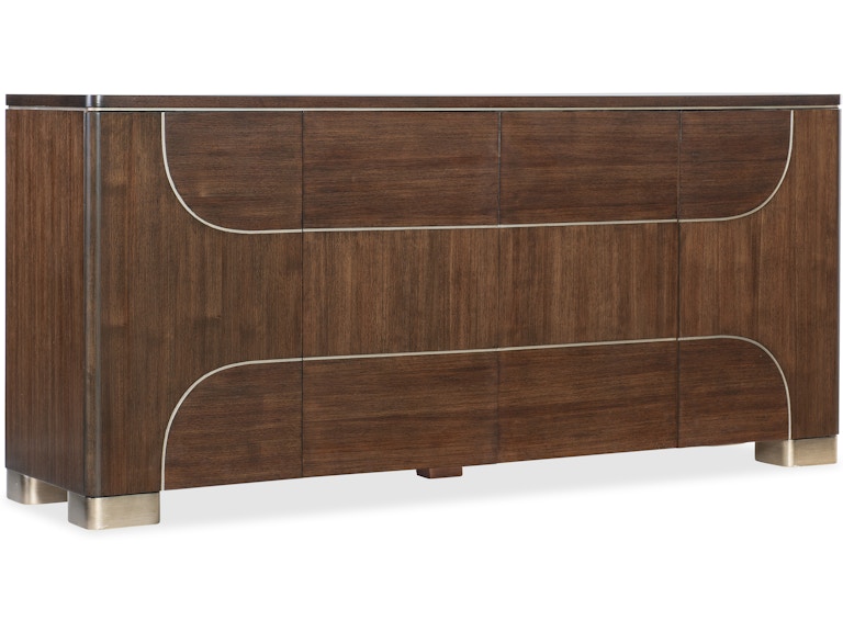 Hooker Furniture Home Entertainment Melange Contours Credenza 628-55076-89 at Norwood Furniture