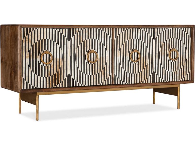 Hooker Furniture Home Entertainment Melange Russell Credenza 628-55028-85 at Norwood Furniture
