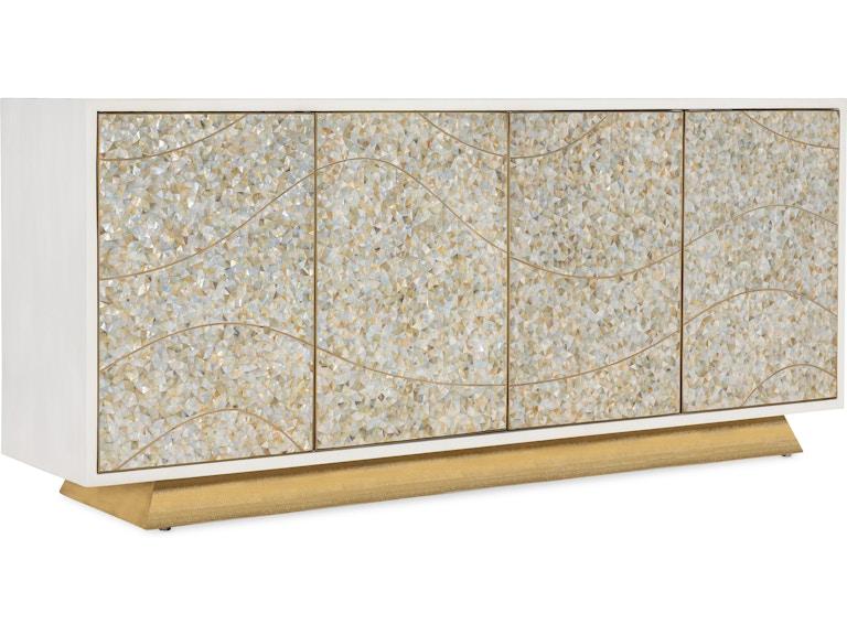 Hooker Furniture Home Entertainment Melange Shelly Credenza 628-55103-02 at Norwood Furniture