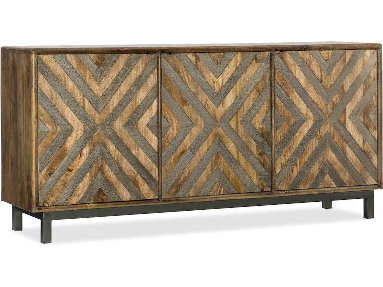Hooker Furniture Home Entertainment Serramonte 69in Entertainment/Accent Console 5649-55469-MWD at Norwood Furniture