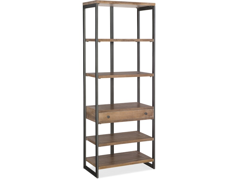 Hooker Furniture Home Office Bookcase 5681-10445-MWD at Norwood Furniture