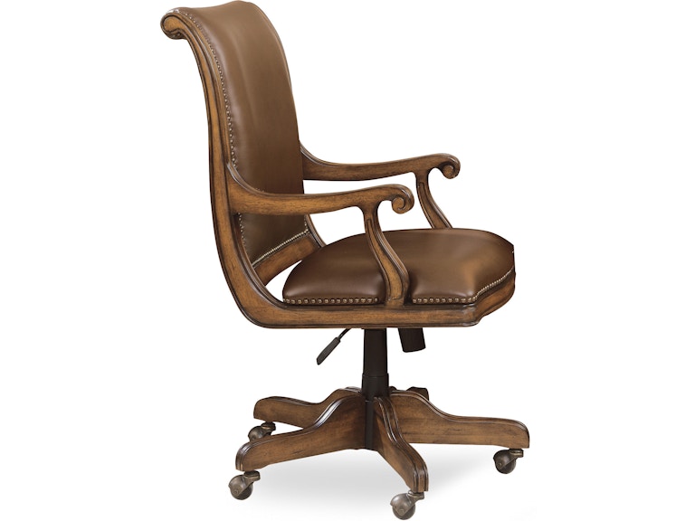 Hooker Furniture Home Office Brookhaven Desk Chair 281-30-220 At Norwood Furniture