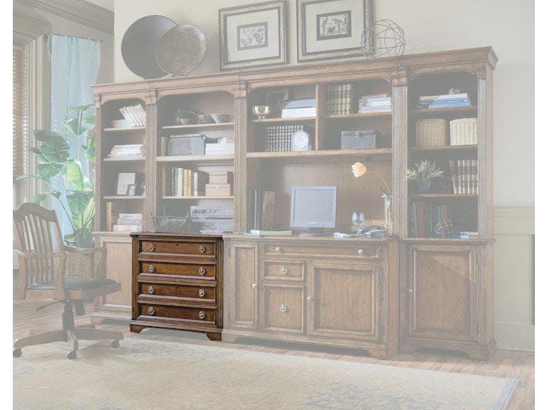 Hooker Furniture Home Office Brookhaven Lateral File 281-10-416 at Norwood Furniture