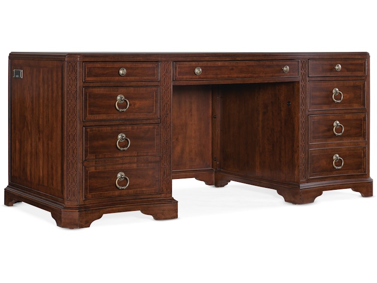 Hooker Furniture Home Office Charleston Executive Desk 6750-10563-85 at Norwood Furniture