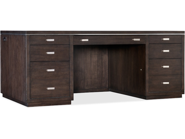 Hooker Furniture Home Office House Blend Executive Desk 5892-10562-85 at Norwood Furniture