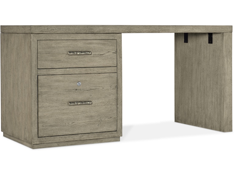 Hooker Furniture Home Office Linville Falls Desk - 60in Top-Small File and Leg 6150-10953-85 at Norwood Furniture