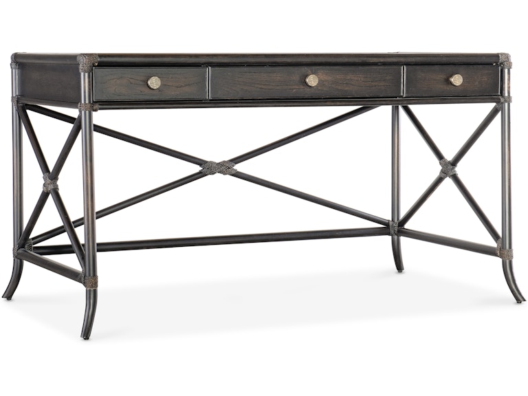 Hooker Furniture Home Office Retreat Pole Rattan Writing Desk 6950-10458-99 at Norwood Furniture