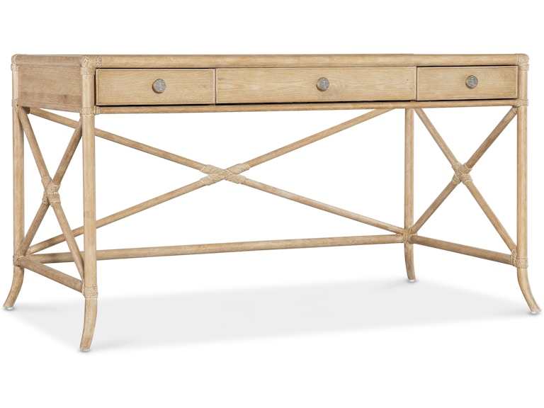 Hooker Furniture Home Office Retreat Pole Rattan Writing Desk 6950-10458-80 at Norwood Furniture