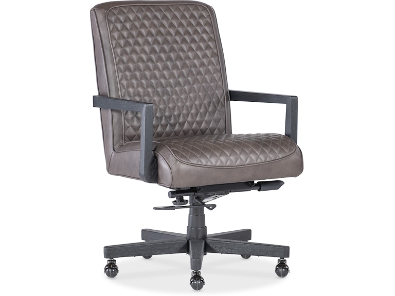 Hooker Furniture Home Office Shadow Executive Swivel Tilt Chair EC222-089 at Norwood Furniture
