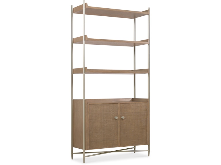 Hooker Furniture Home Office Sonnet Bookcase 6072-10445-85 at Norwood Furniture