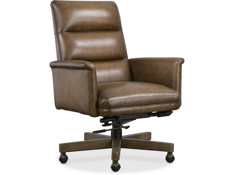 Hooker Furniture Home Office Starling Executive Swivel Tilt Chair EC822-078 at Norwood Furniture
