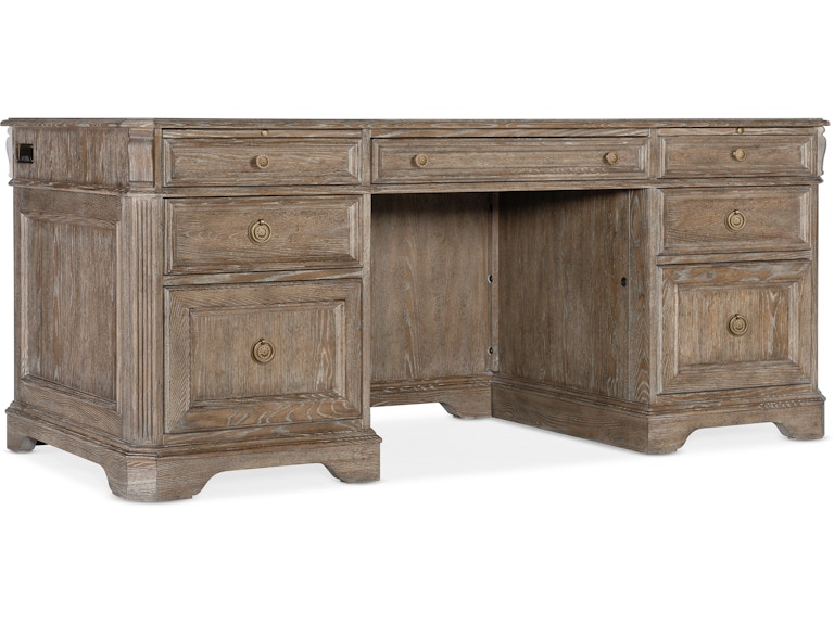 Hooker Furniture Home Office Sutter Executive Desk 5981-10563-80 at Norwood Furniture