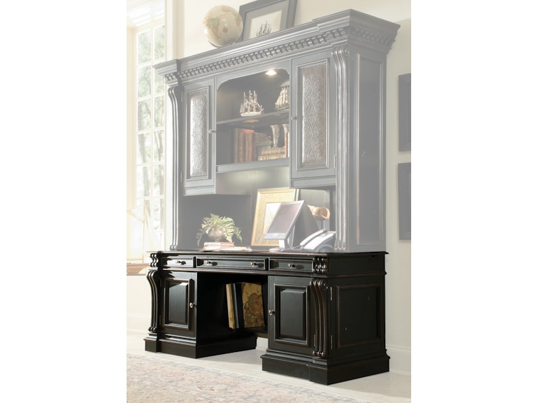 Hooker Furniture Home Office Telluride Computer Credenza 370-10-464 At Norwood Furniture